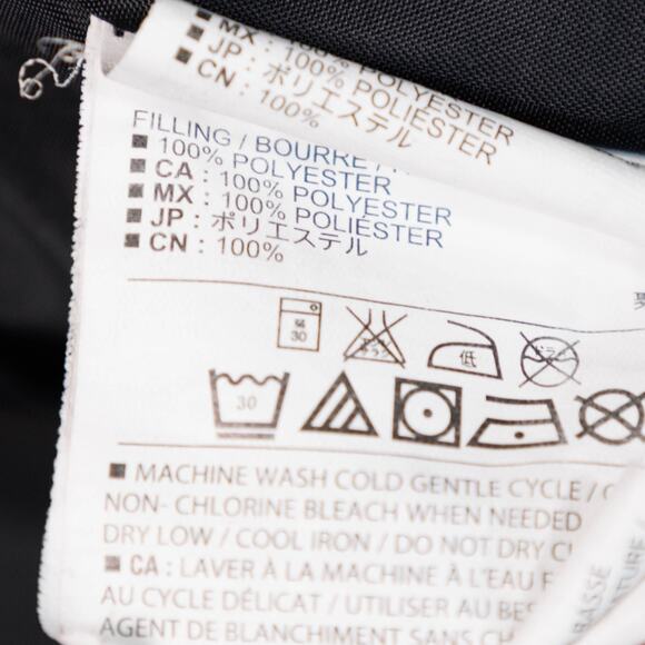 Old Navy Black Satin Insulated Bomber Jacket Mens Size XXL - Picture 13 of 13